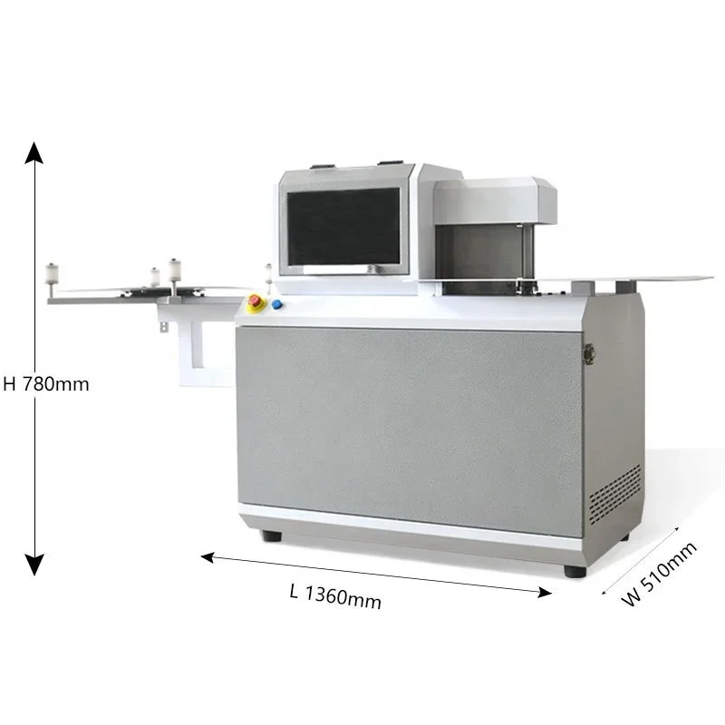 Aluminum Edge Flat Light Word Equipment Simple And Easy Rebar Channel Letter Bending Machine