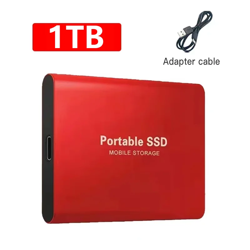 Large Capacity 16TB External Hard Drive 2TB/4TB Solid-state Drive USB3.1 High-speed Transmission Device For Laptop/MAC/Phone