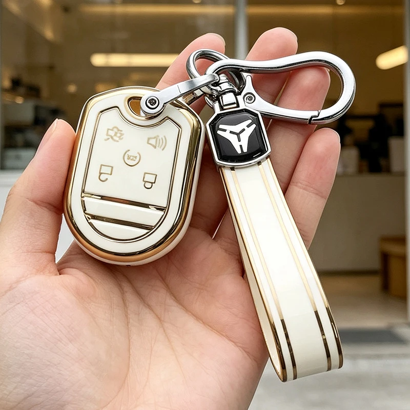 5 Buttons TPU Remote Car Key Shell Fob Case for Ford Edge Explorer Ranger Expedition Mustang Escape Taurus Mazda Tribute
