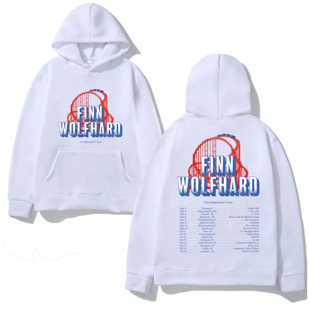 

Finn Wolfhard BAND 2025НОВАЯ толстовка с капюшоном на осень-зиму Эстетическая толстовка с капюшоном Повседневная флисовая одежда Sudaderas Повседневная толстовка