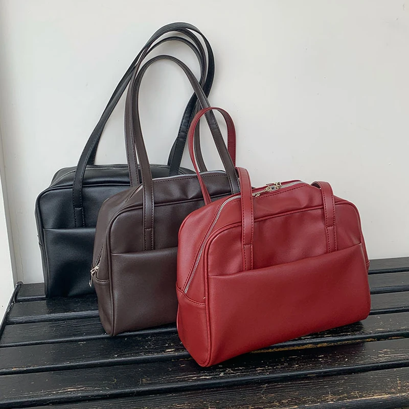 

Korean style large-capacity shoulder bag for women autumn 2024 new retro armpit bag versatile large-capacity tote bag