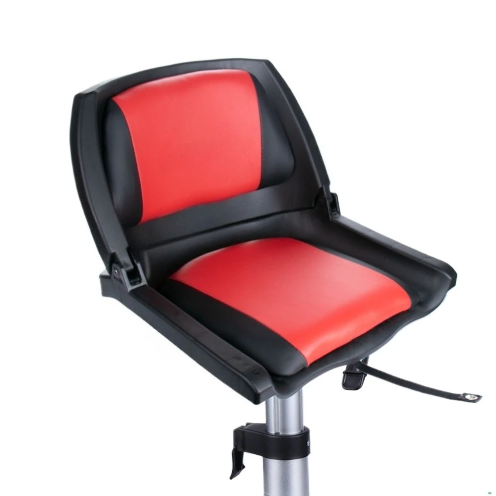 Marine Folding Boat Seat Aluminum Alloy Waterproof Sun-Resistant for Yacht Fishing Speedboat RIB
