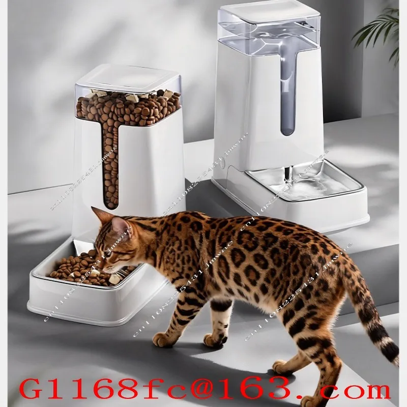 New Cat Water Dispenser 3.5L Automatic Feeder Stainless Steel Bowl Dog Water Dispenser Pet Feeder