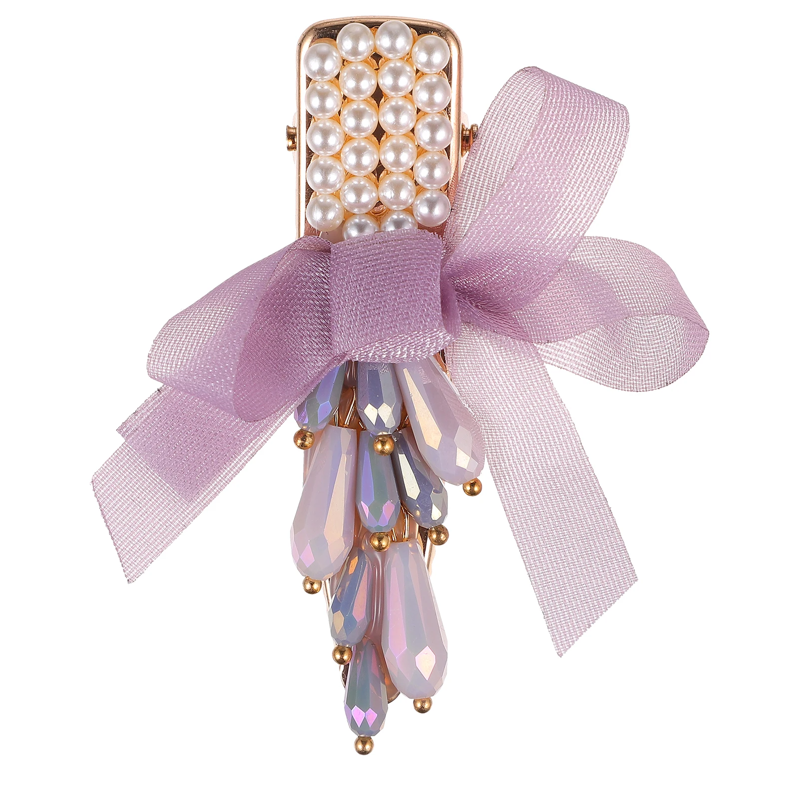

Crystal Bangs Hair Vintage Hairpin Clip Vintage Women Headwear Headwear Alloy Hair Clip Headdress Accessories