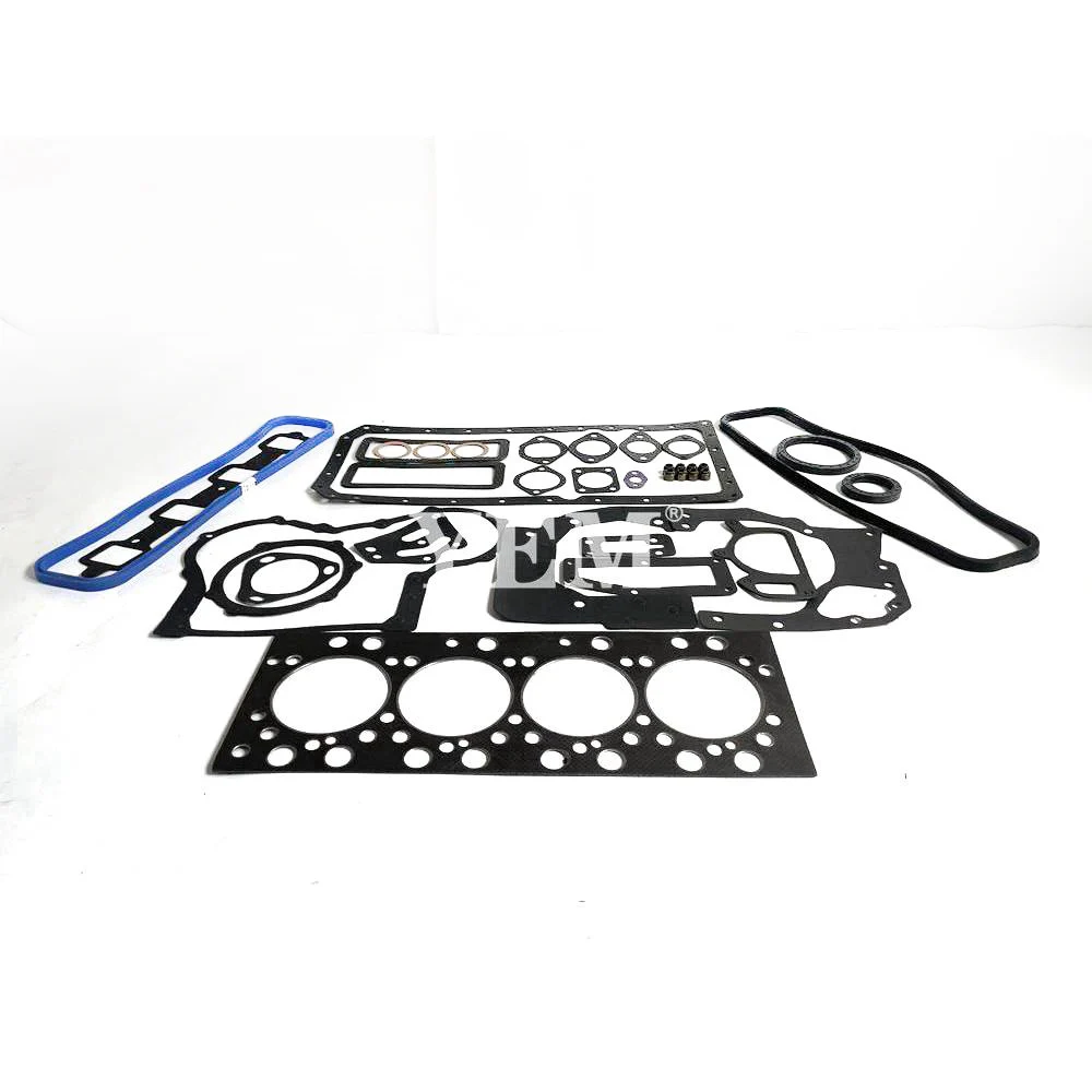 New 4100QB Complete Gasket Repair Kit For Yunnei Excavator Engine Parts