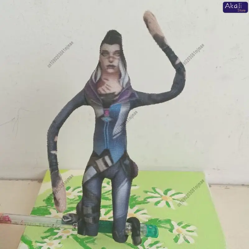 Valorant عمل الشكل الأطراف المنقولة مكتب زخرفة لعبة شخصية نموذج تحصيل لعبة هدية لمحبي ديكور المنزل #4