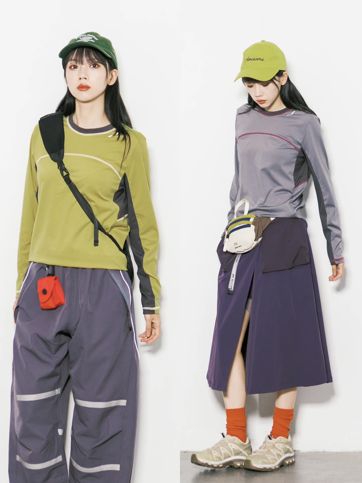 

Уличная футболка RB Mountain Series Long Sve, женская облегающая футболка для бега, спорта, фитнеса, базовый слой, верхний цвет, дизайн Blo