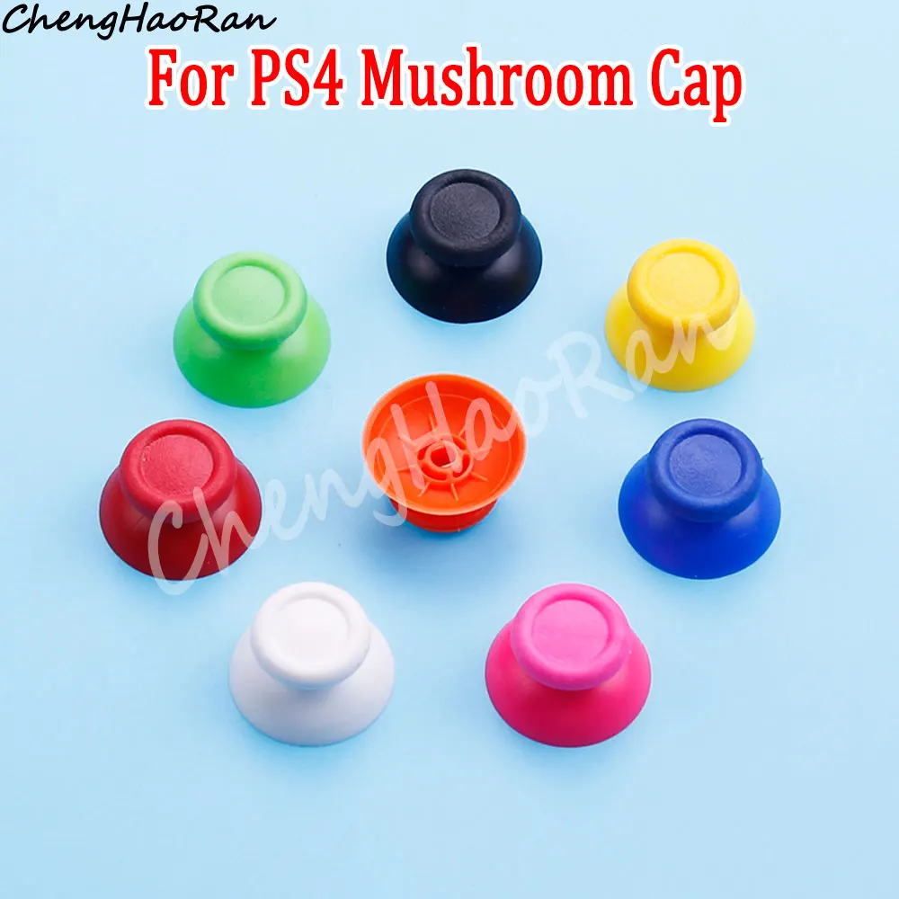 1 Piece 3D Analogue Joystick Remote Stick Booster Cap + Mushroom Cap For PS4 Controller Joystick Repair Replacement Parts