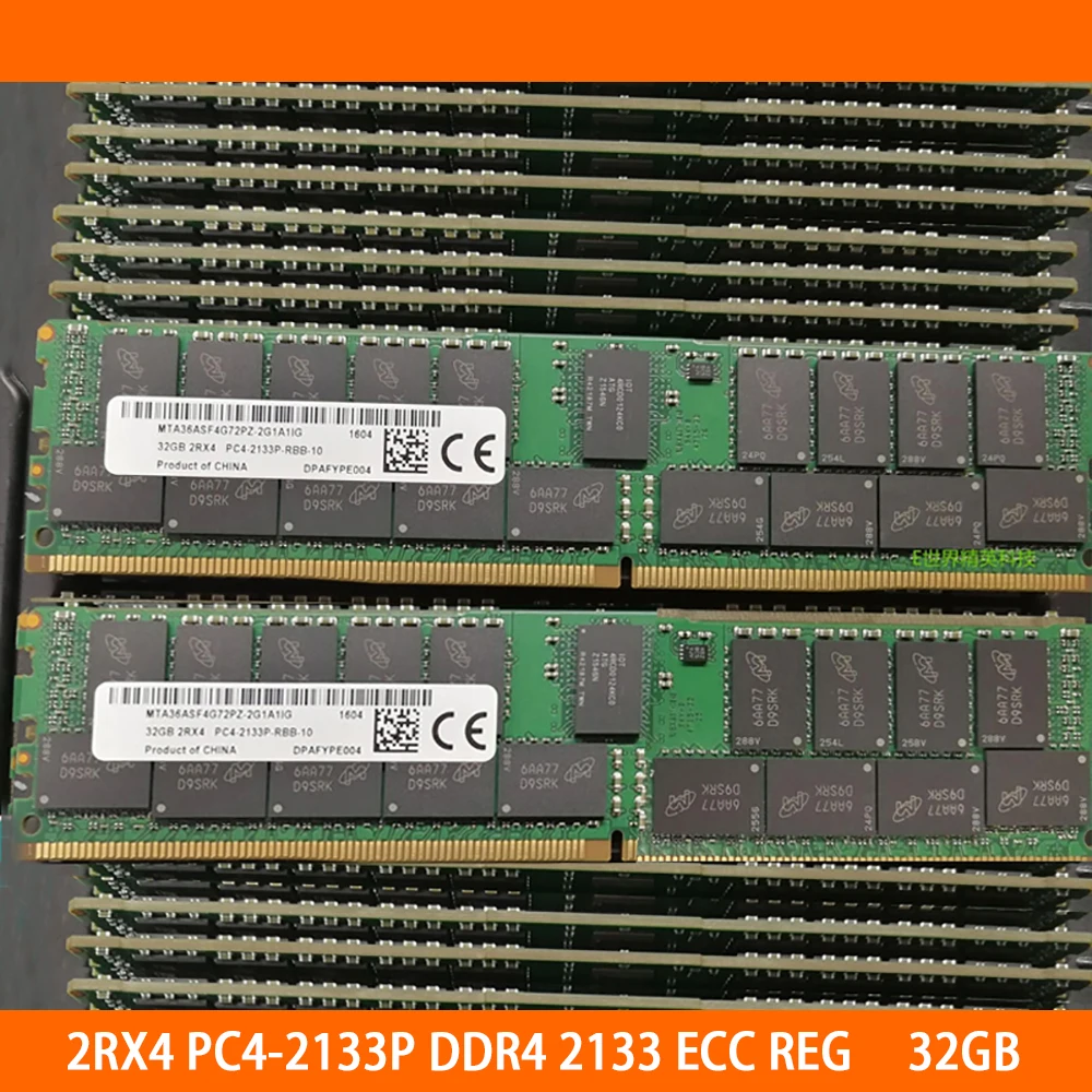 

1 шт. для памяти MT 2RX4 PC4-2133P DDR4 2133 ECC REG 32 ГБ 32 ГБ RAM, высокое качество, быстрая доставка