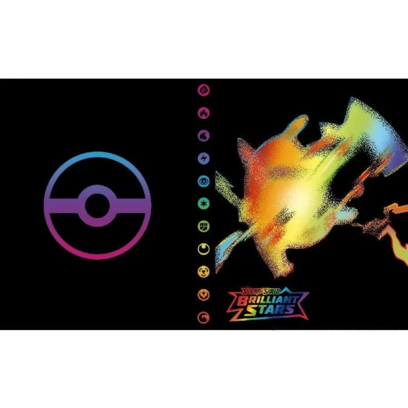 

Мультфильм 240 шт., альбом, карточная книга, лазерная карта для Пикачу, аниме, держатель для карт, переплет, аниме, защита для карт, блокнот, подарки