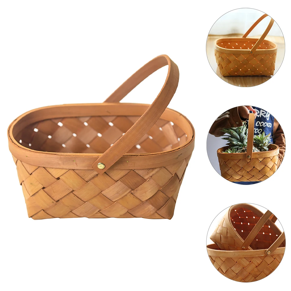 

Storage Basket Small Woven Portable Household Organizer Sturdy For Closet Bedroom Bathroom Pantry Desk Dorm Craft Area