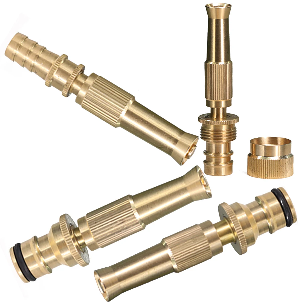 Adjustable Brass Nozzle 1/2\