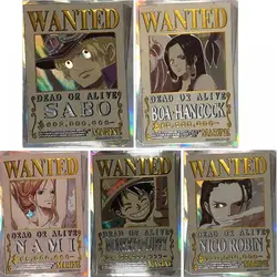 Anime ONE PIECE collection card Nami SABO Monkey D. Luffy Nico Robin Boa Hancock Christmas birthday gift Entertainment toys