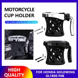 Drinking Holder Cup For Honda GL1800 Goldwing 1800 2018 bottle cup holder ABS & aluminum Motorcycle Passenger Drink Cup Holder