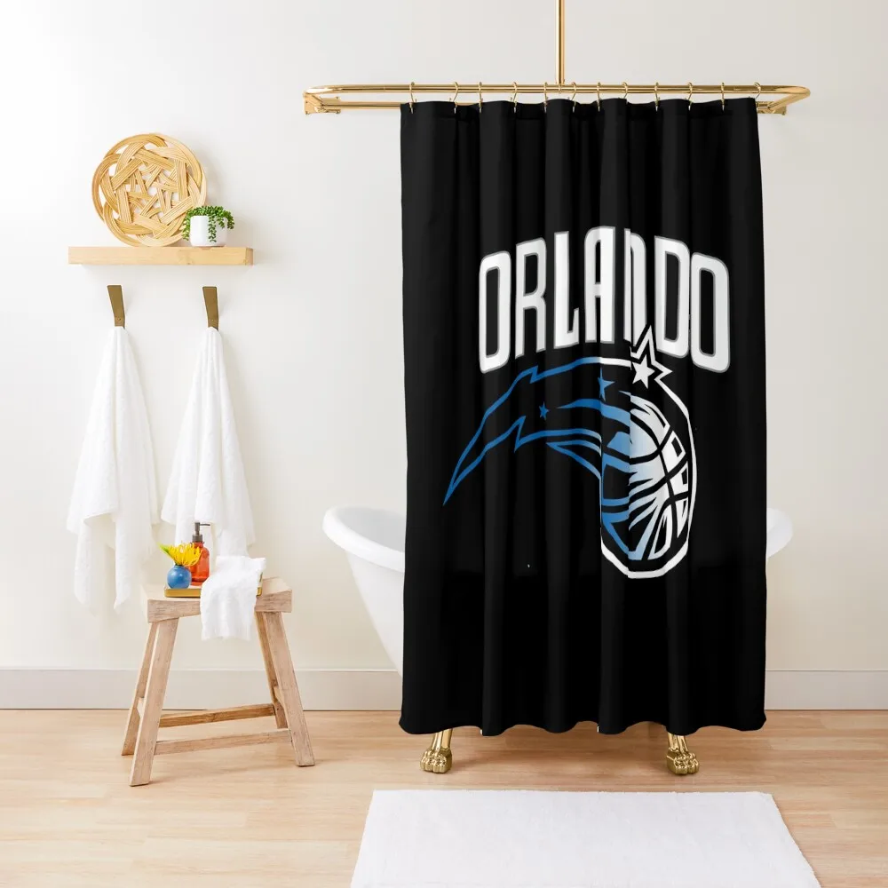 Orlando-dunk magic Shower Curtain Shower Bath Cover Curtain