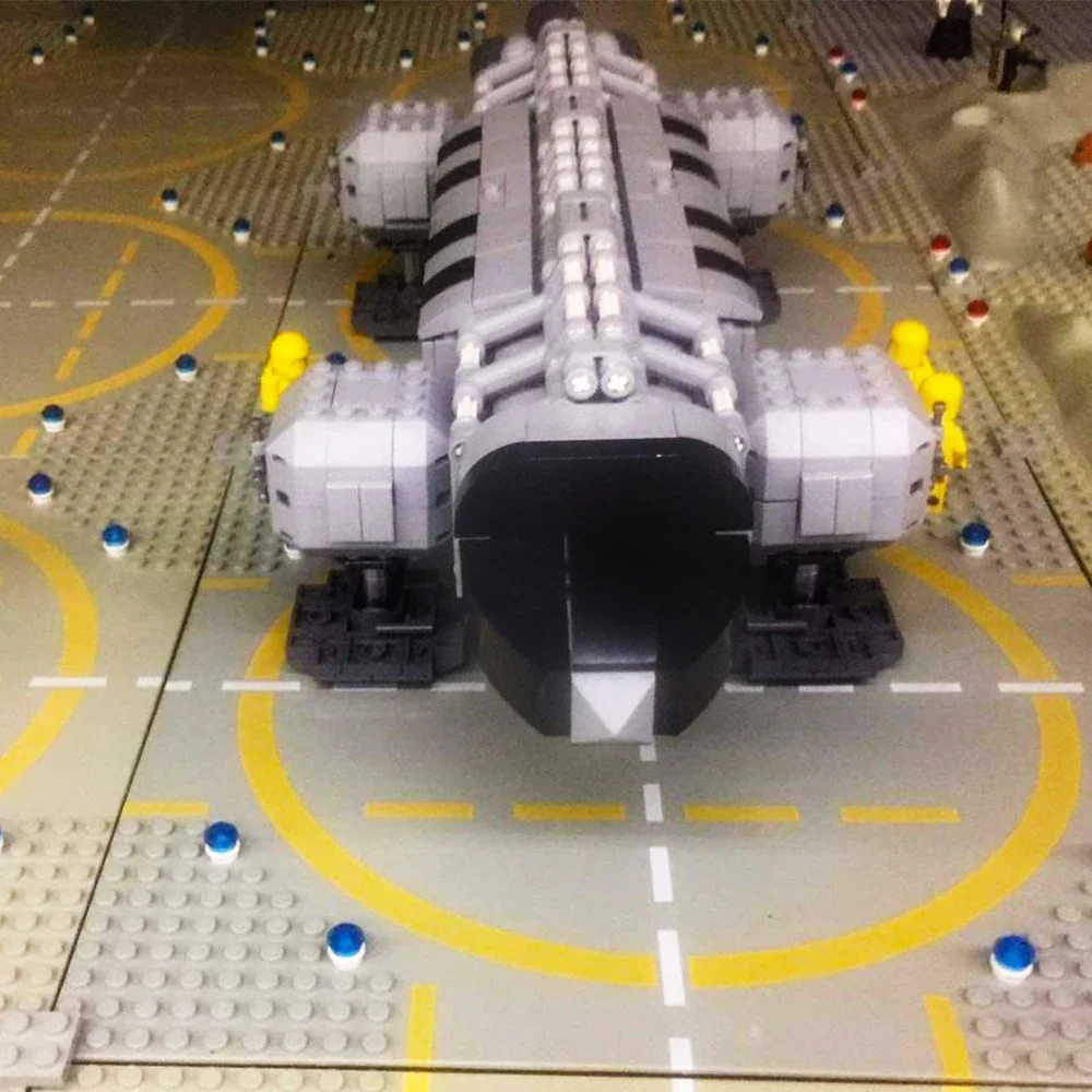 Gobricks MOC Classic Movies Battlestared Galacticas UCS Scale Building Block set Spacecraft Fighter Brick Toys For Children Gift