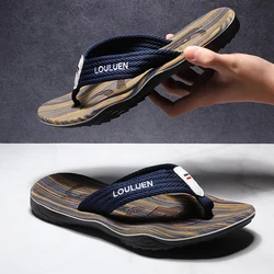 Hoge Kwaliteit Merk Nieuwe Mode Mannen Slippers Zomer Strand Slippers Mannen Casual Ademend Strand Mannen Slippers Thicken Outdoor