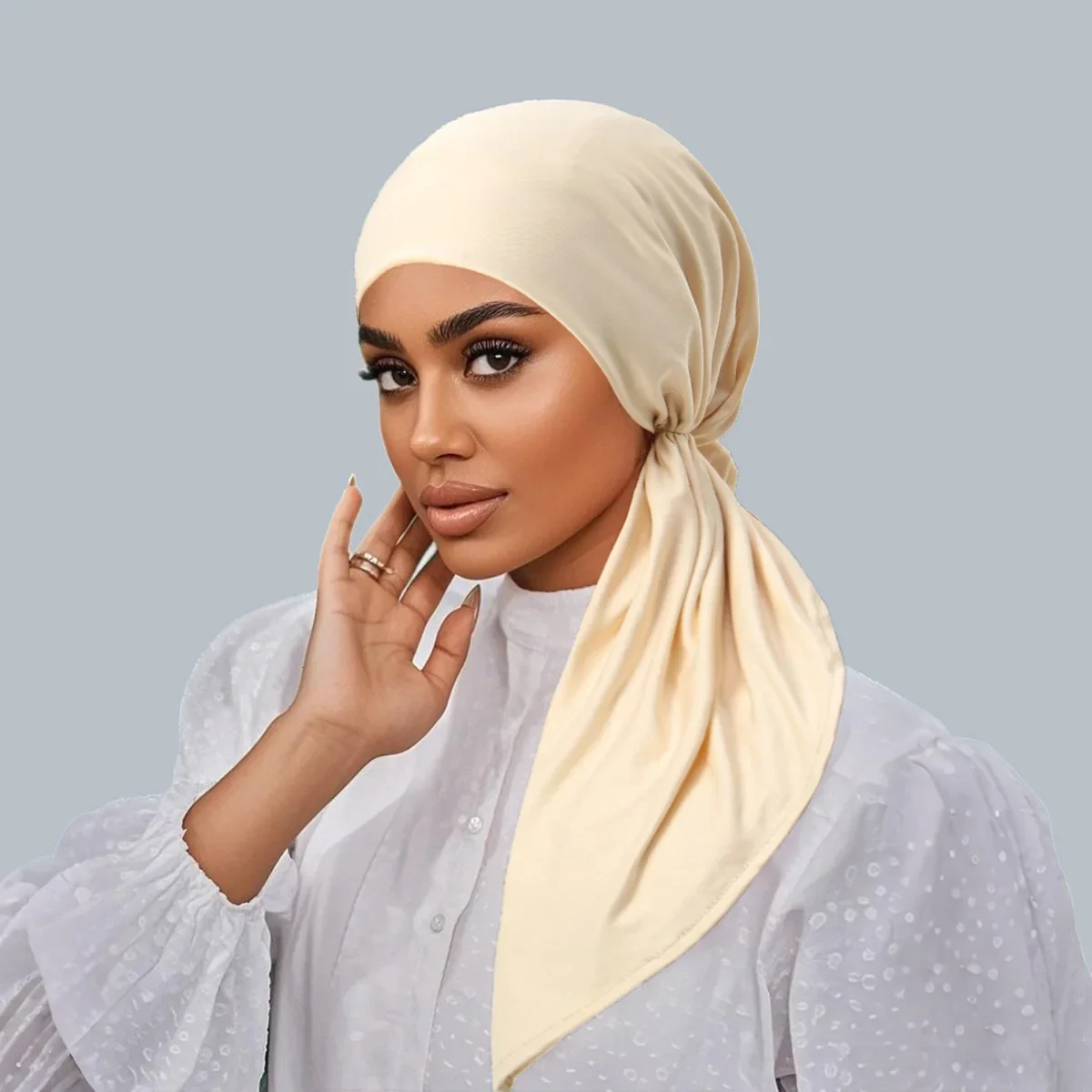 جديد عصري عمامة قبعة المرأة مسلم الحجاب الإسلامي الكيماوي قبعة وشاح الرأس السيدات رئيس التفاف غطاء الحجاب الحجاب Turbante Mujer جديد