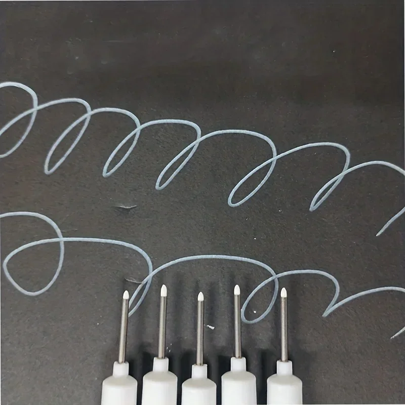 8pcs/set deep hole Long Head Markers Extended Nib 20MM  For Woodworking Metal Multi-functional Ceramic tile marking, hardware