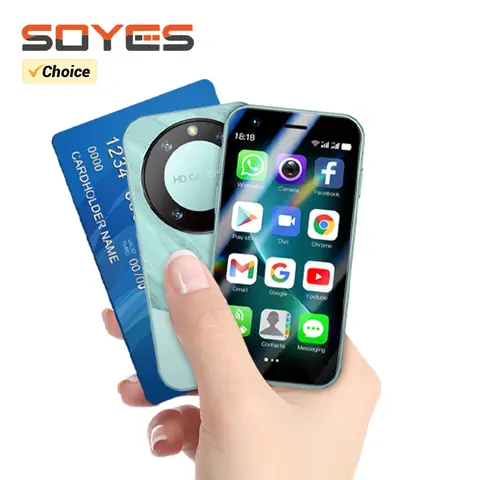 SOYES F8 Pro Max Mini Android8.1 Smartphone Display da 3,0 pollici 1 GB di RAM 16 GB di ROM Dual SIM Standby Play Store Rete 3G Piccolo telefono