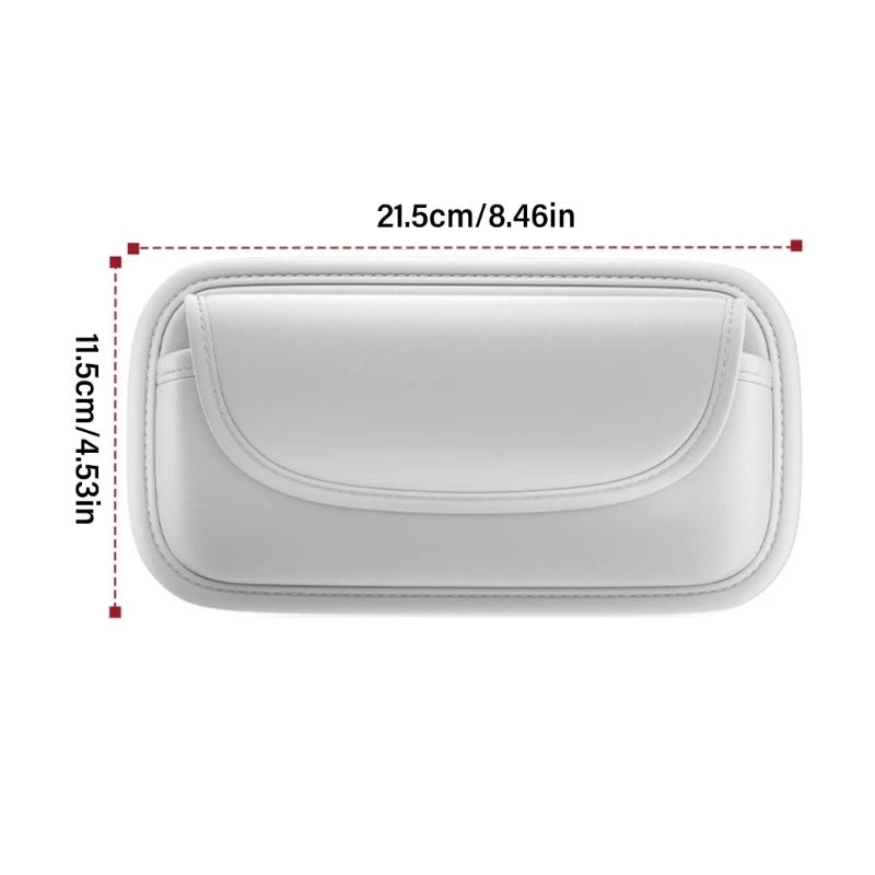 Auto Car Visors Sunglasses Case Organizers Protective Eyeglass Holder, Closure Wear Resistant for Men and Women