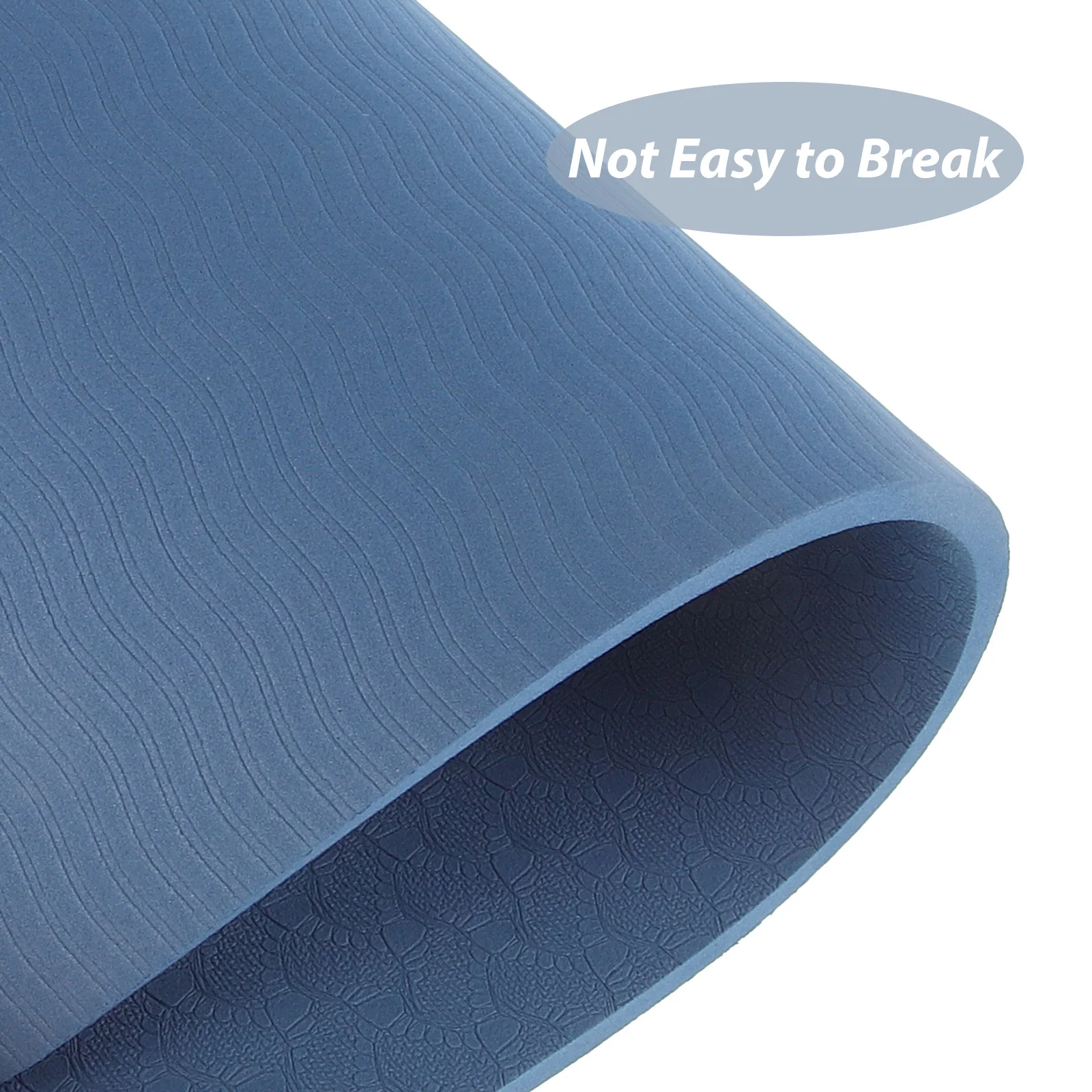 Estera antideslizante para máquina de coser, cojín artesanal azul grueso para Pedal de pedal, uso doméstico, almohadilla duradera para máquina, estera de Yoga para Fitness