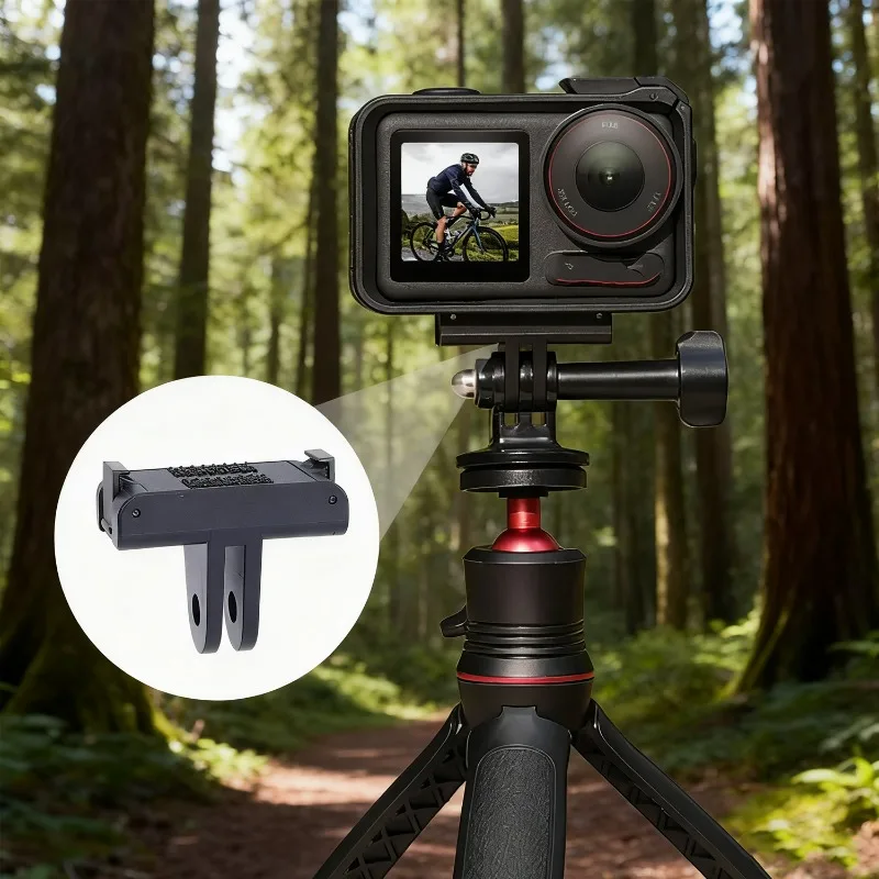 حامل مغناطيسي لـ DJI Osmo 360 Action 5Pro 4 3 قاعدة محول سريعة الإصدار لكاميرا DJI Action 5 Pro ملحقات الإصدار السريع