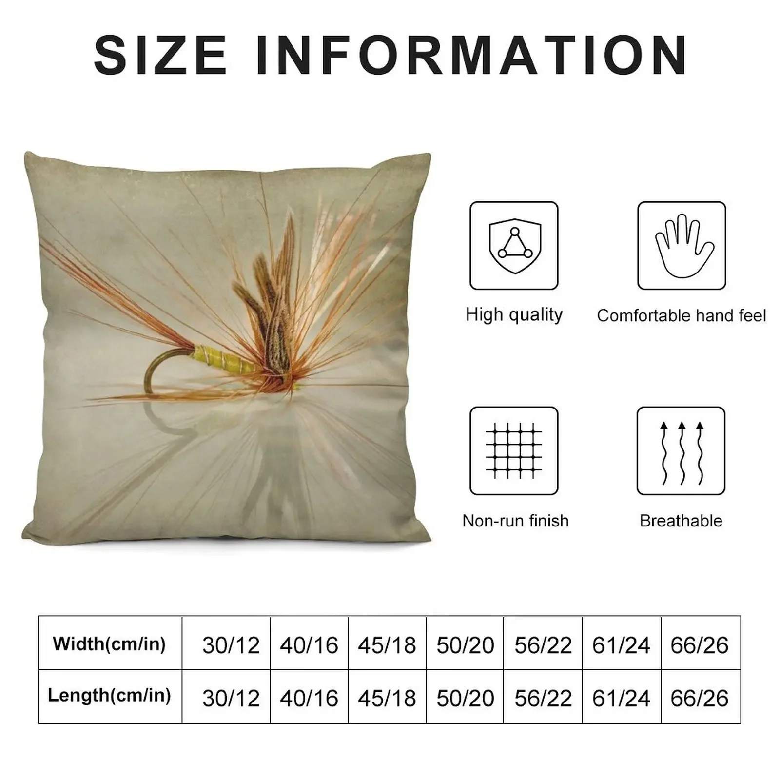 Greenwell’s Glory Dry Fly Throw Pillow Decorative Cushion christmas decorations for home 2025 christmas supplies pillow