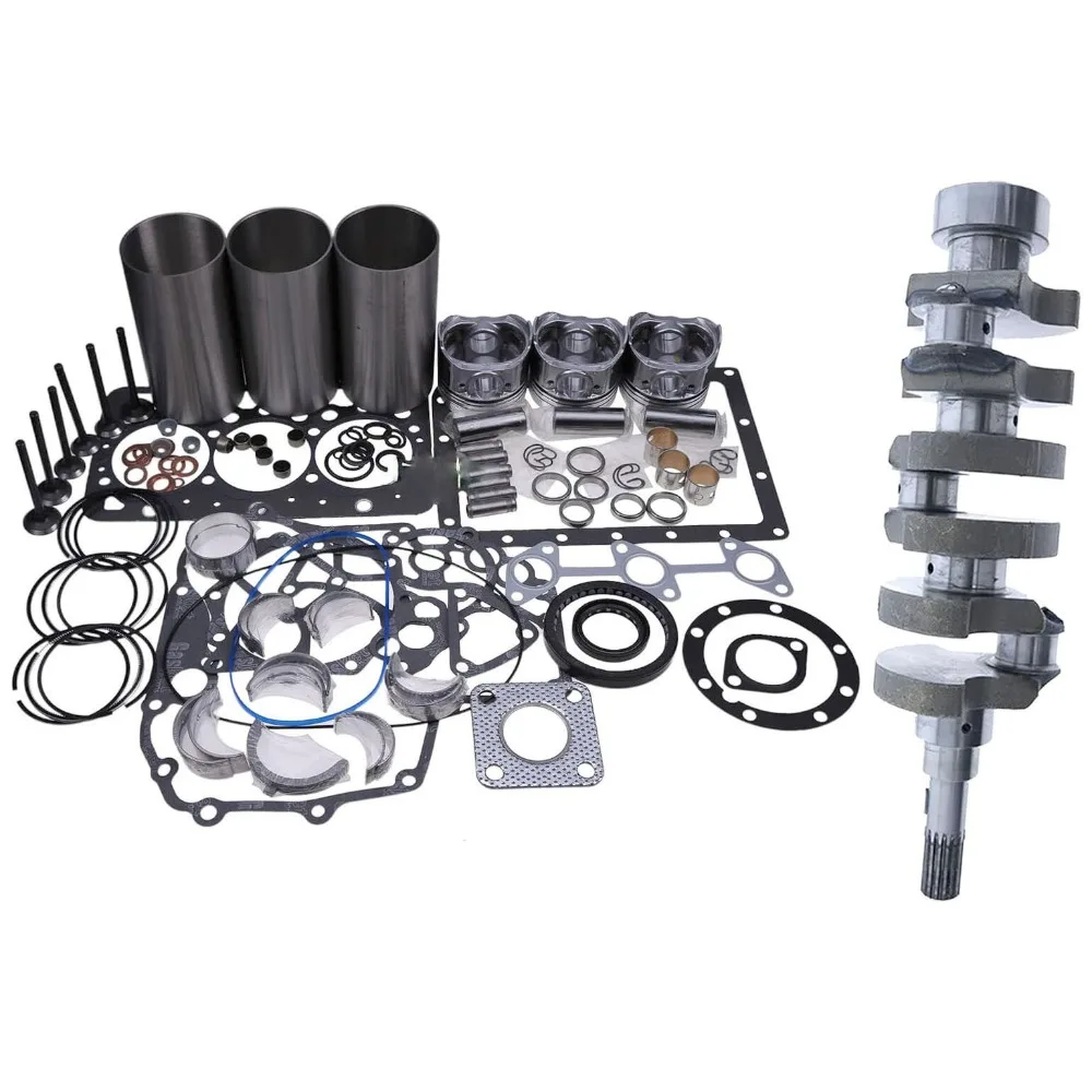 

Rebuild Kit & Crankshaft for Kubota D902 Engine RTV900 BX2230D BX24 BX25