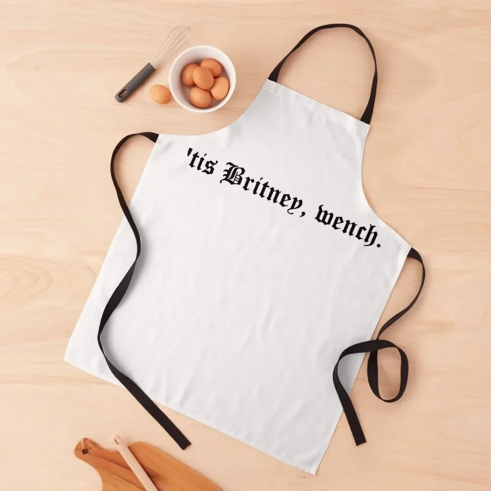 

tis Britney, wench. Apron Cute Kitchen Custom waiter Apron