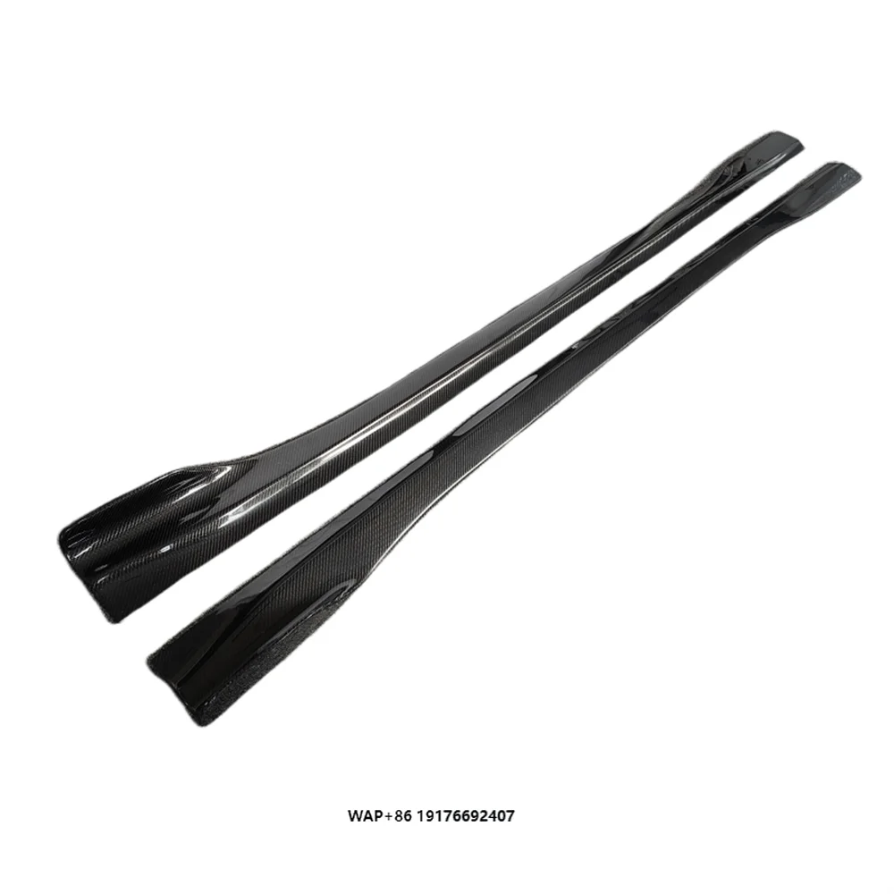 

for Ghibli High-quality Carbon Fiber AP Style Side Skirt Extension Body Kit