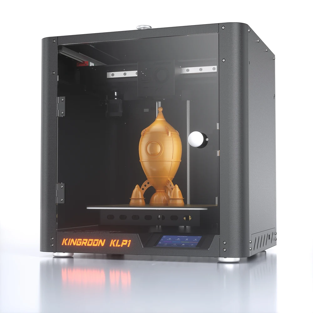 Kingroon KLP1-230 FDM 3D Printer 600mm/s High-Speed Printing Auto Bed Leveling Building Volume 11.81x11.81x9.01 Inch