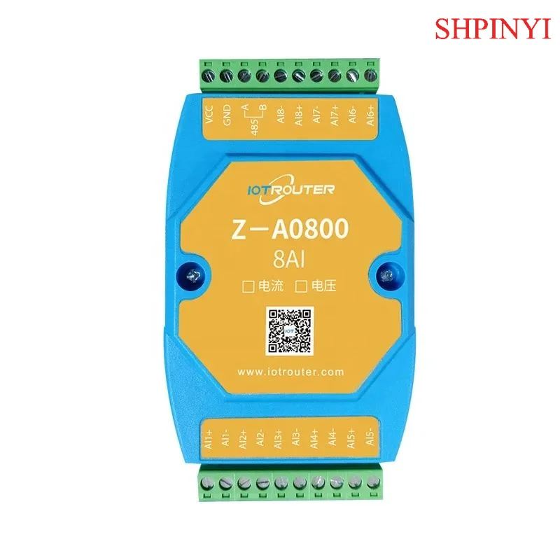

Модуль аналогового сбора данных с протоколом Modbus, 8-канальными портами AI Z-A0800 IOTRouter