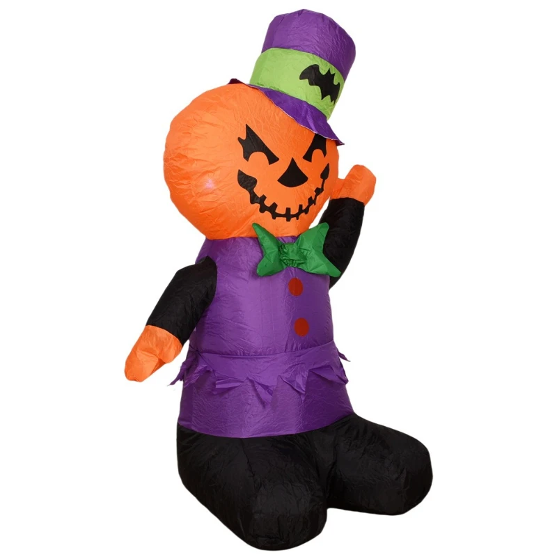 

Spot Cross-border Halloween Pumpkin Gingerbread Man Inflatable Air Mold Outdoor Garden Festival Venue Decoration Props
