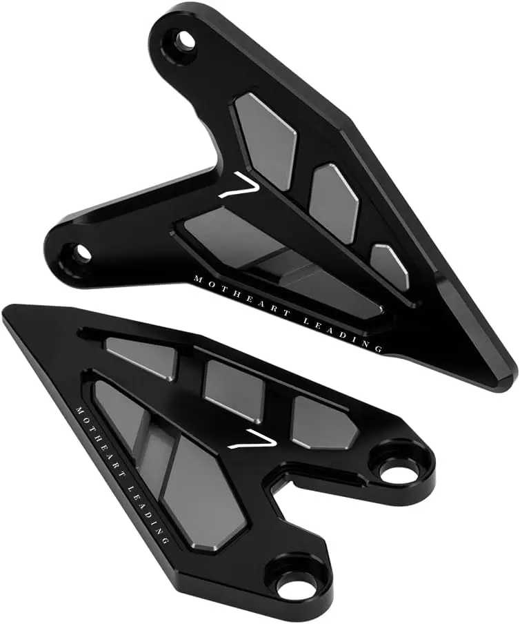 أوتاد قدم للدراجة النارية مع واقي للكعب لـ Z7 Hybrid 2024-2025 Ninja 7 Hybrid 2024-2025 CNC T6 6061 ملحقات مقاومة للحرارة