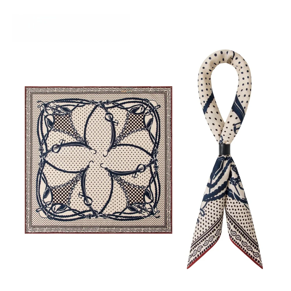 modern-busin-men's-double-sided-silk-woolen-square-scarf-formal-ocn-accory-chain-harn-pattern-tie-for-men-and-w