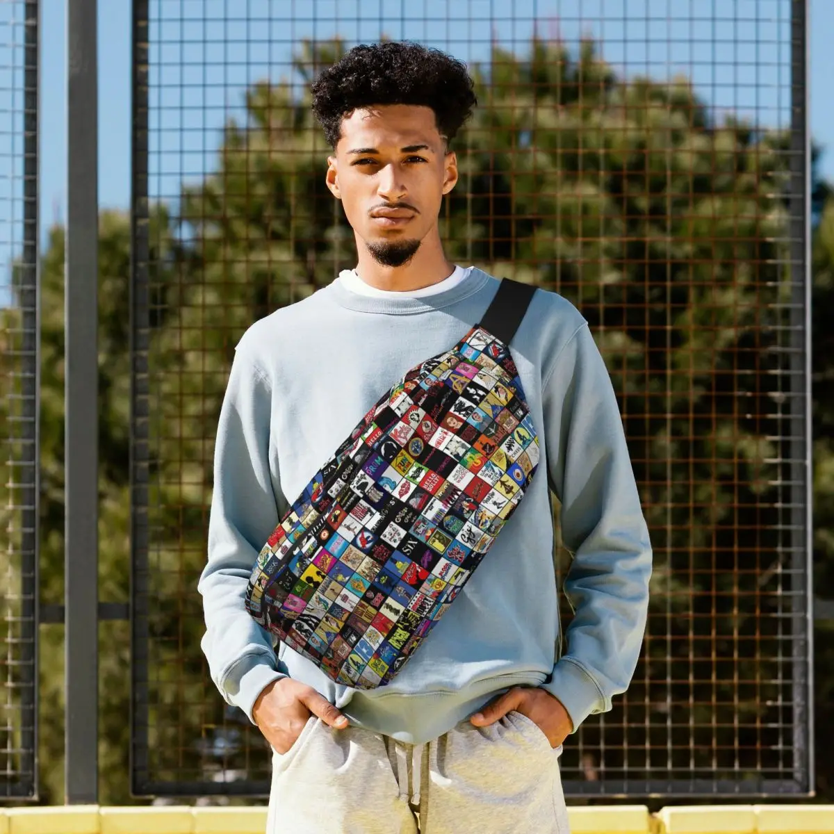 

Сумка-бананка через плечо с логотипами мюзиклов Бродвейского театра - Ручная роспись, регулируемая поясная сумка для мужчин и женщин, для путешествий и бега, нагрудная сумка