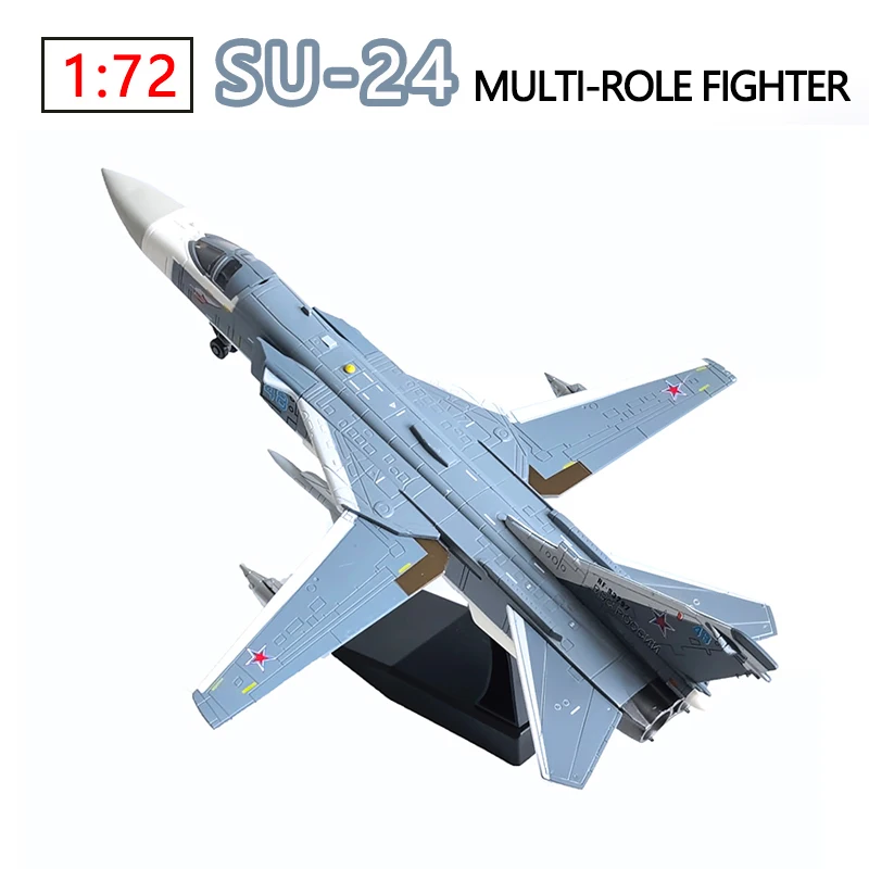 1/72 SU-24 Fighter-Bomber J10C JAS39 Plastic Assembly Military Plane Z-10 KA52 Helicopter Model Home Collection Decoration Gift