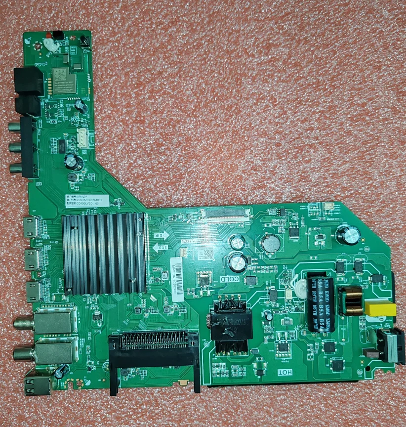 

TPD.MT9602.PB767(T) EL.MT9602V-FG75 Three in one TV motherboard, tested well, physical photo f 54--79V 560ma 75w CC430LV2D