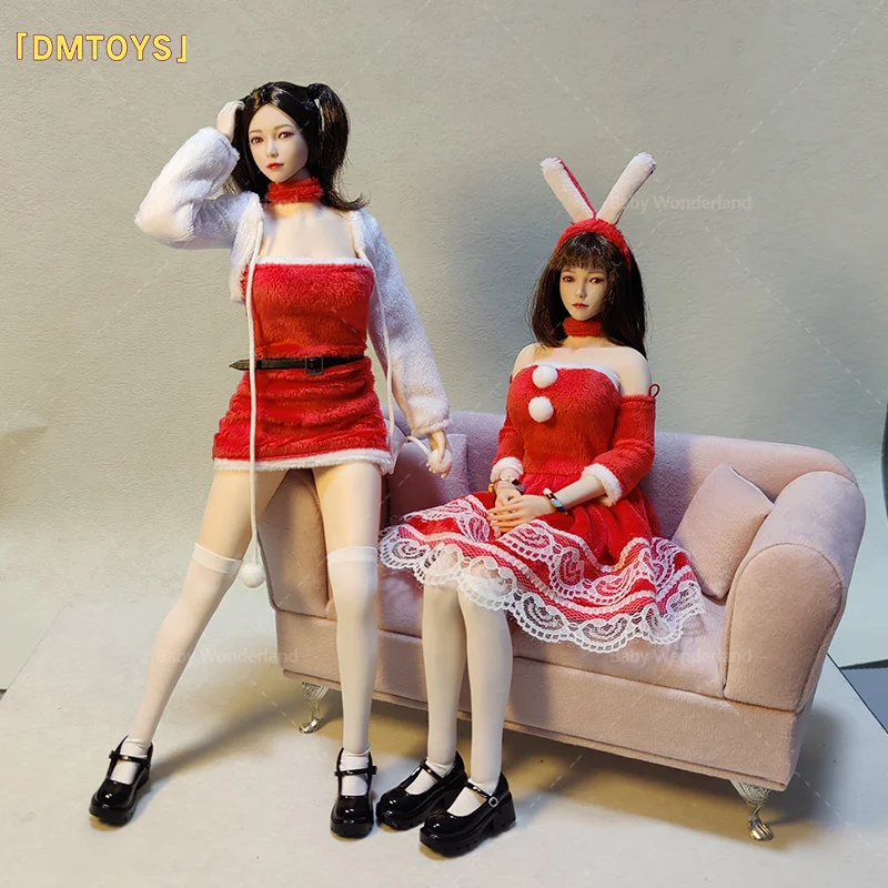 

1/6 DMTOYS DF067 Christmas Set Sexy Clothing Model 12inch Female PH TBL Action Figure Doll