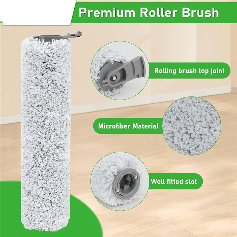 Brush Roller And Filter Replacement Compatible For Bissell 3882 3883 3967F 3970F Crosswave Omniforce Wet Dry Vacuum A62X