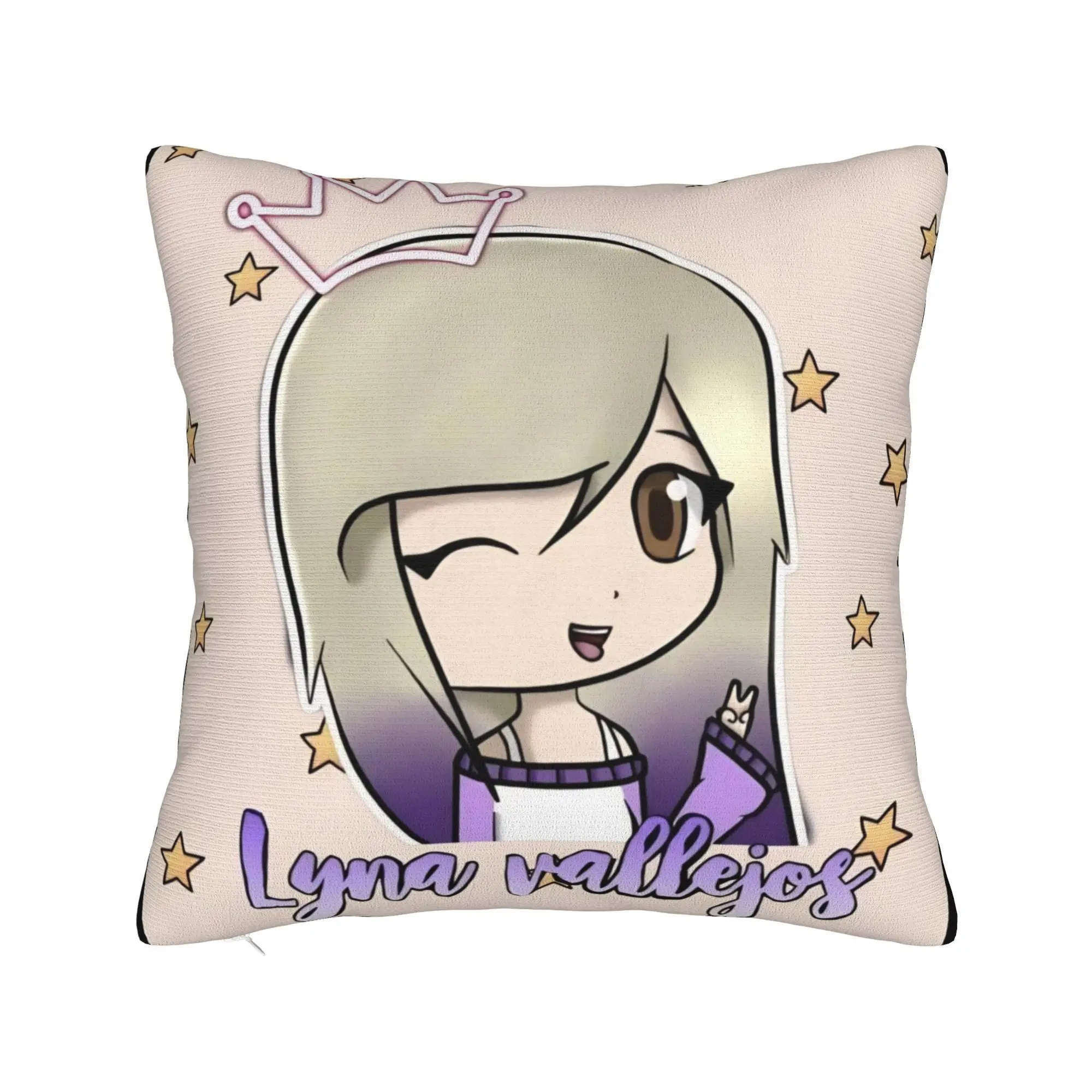 Decorative Pillow Cover L-Lyna Vallejos Merchandise Sofa  Pillow Case Cover Zipper Multi-Size