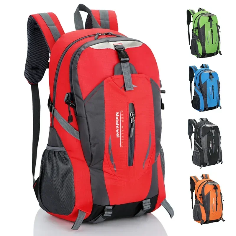 Quality Nylon Waterproof Travel Backpacks Men Climbing Travel Bags Hiking Backpack Outdoor Sport School Bag Men Backpack Women