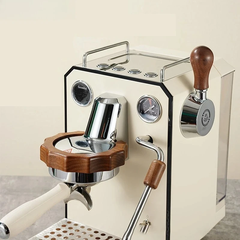 JUSTINLAU Coffee Machine Steam Stick Insulation Accessories Walnut Modified Kit Suitable for Gemilai 3006/3145 Anti Scald Ring