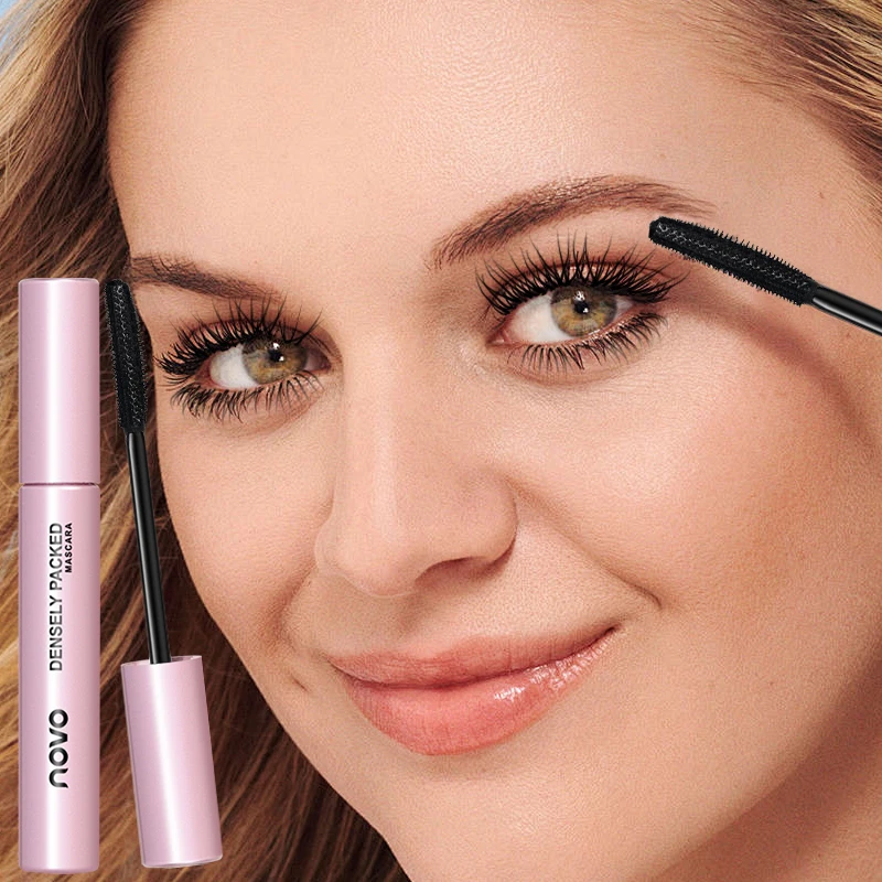 Long Lasting Black Mascara - Intense Length & Volumizing,Waterproof, mudge-Proof,Quick-Dry,Clump-Free,Curling Styling For Bold