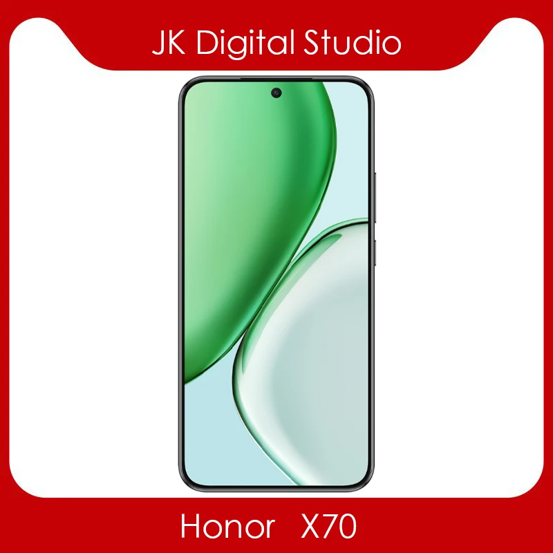 كاميرا جوجل بلاي الأصلية هونور X70 مقاس 6.79 بوصة AMOLED Snapdragon6 Gen4 بدقة 50 ميجابكسل 8300 مللي أمبير في الساعة 80 وات شاحن فائق MagicOS 9.0 OTA NFC
