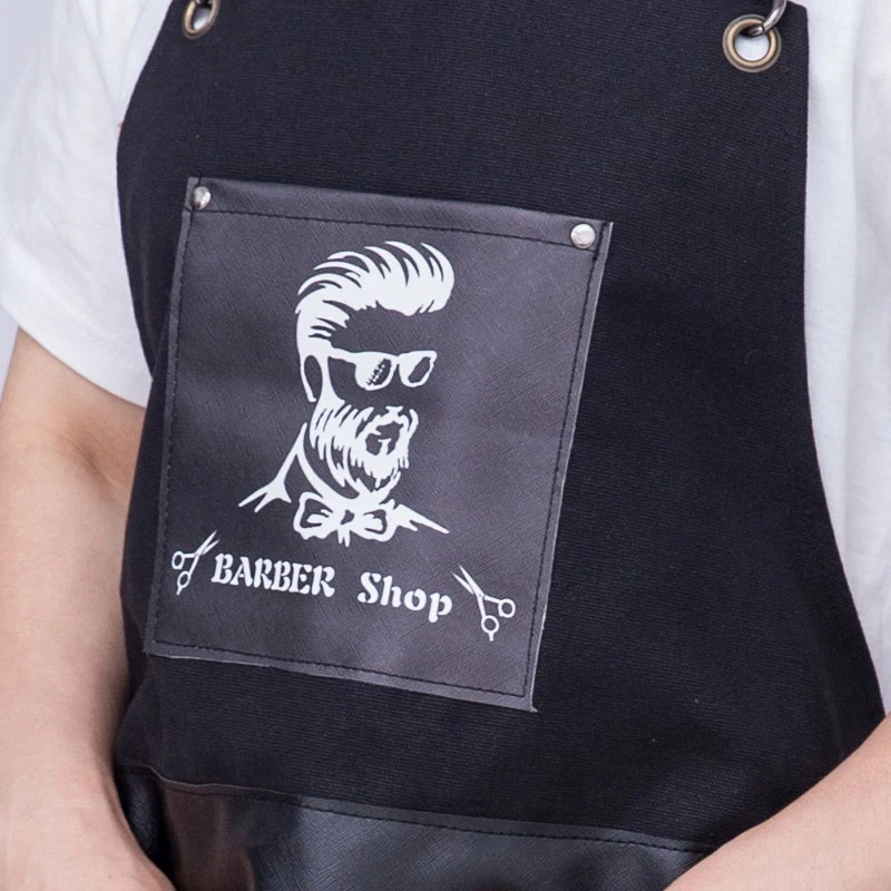 

N02R-Salons Парикмахерская накидка для стрижки волос Фартук Оксфорд Бuga Парикмахерская Карманная накидка для стрижки волос с окрашиванием Парикмахерская противообрастающая накидка