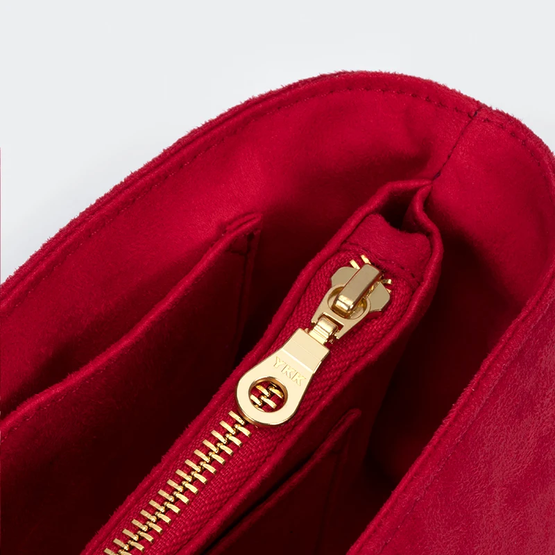 CRAZYSMITH Original Velvet Bag Organizer For LV Speedy 20 25 30 35 Purse Insert Handbag Inner Bag Portable Storage Makeup Bags
