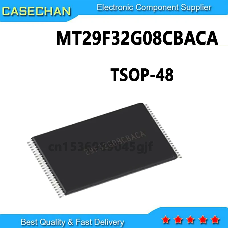 1PCS MT29F32G08CBACAWP: C MT29F32G08CBACA 29F32G08CBACA MT29F32G TSOP-48