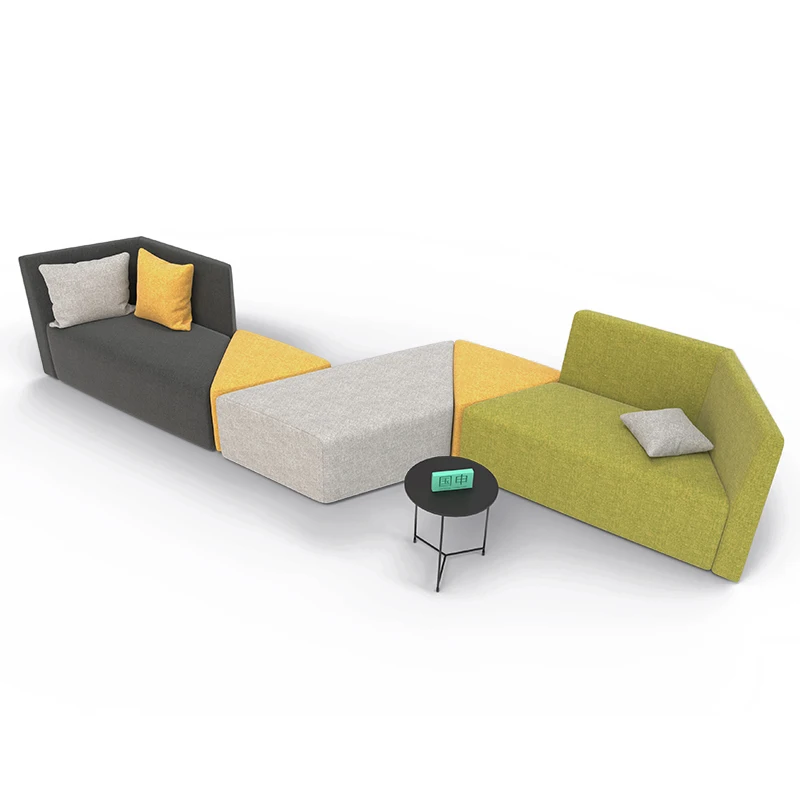 

Modern Combined Office Sofa Furniture Hotel Library Station Airport Terminal Public Areas Waiting Room Modular Seats Sofa Cover
